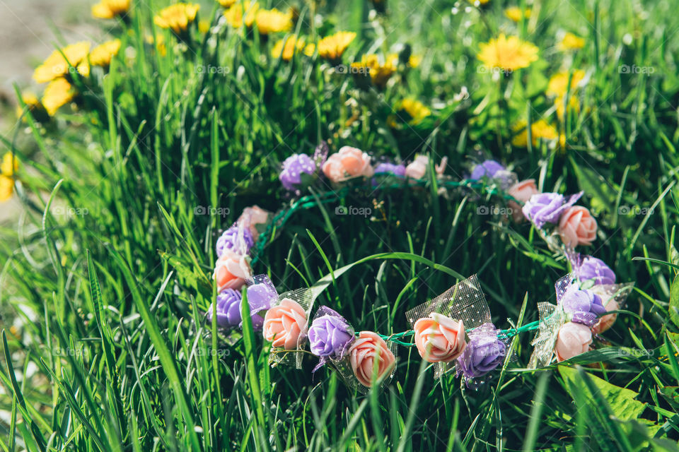 Flower crown