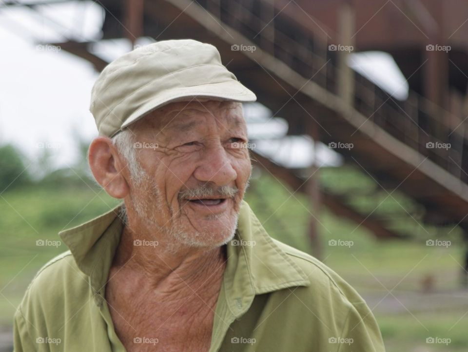 Happy Old Man