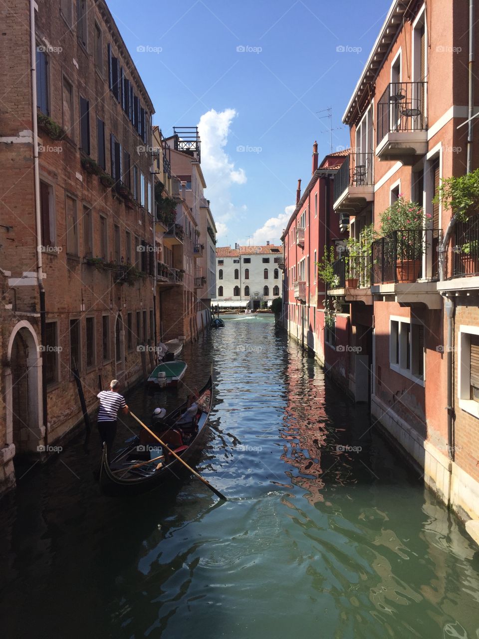 Canals and architecture in Venice - Italy