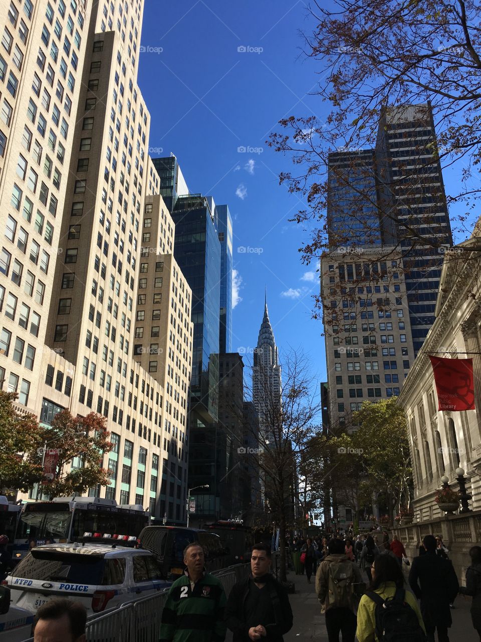 View of the Chrysler building