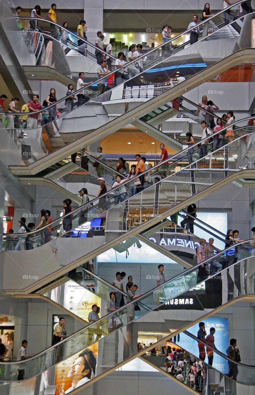 Siam Square Escalator