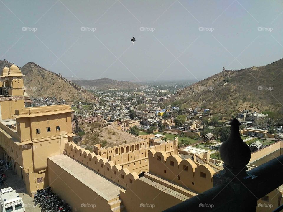 Amer fort India beautiful and scenic