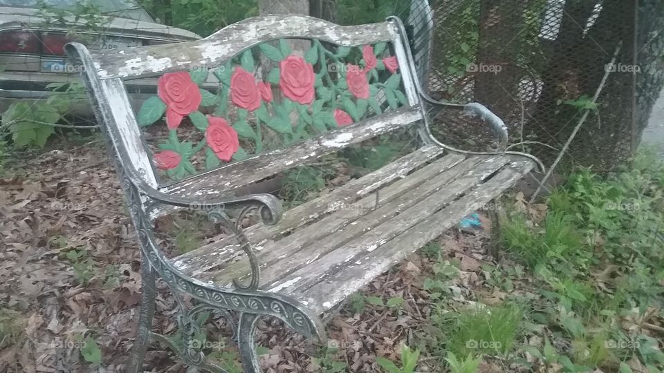 Rose Bench