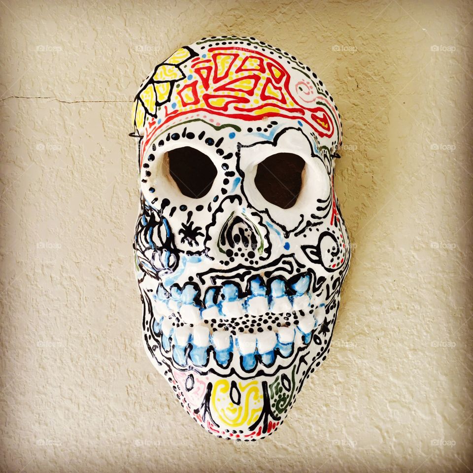 Original skull mask 