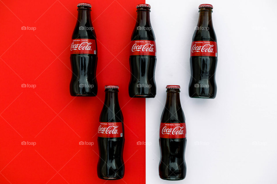 Coca-Cola bottles 
