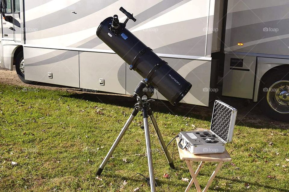 Amateur astronomy hobby
