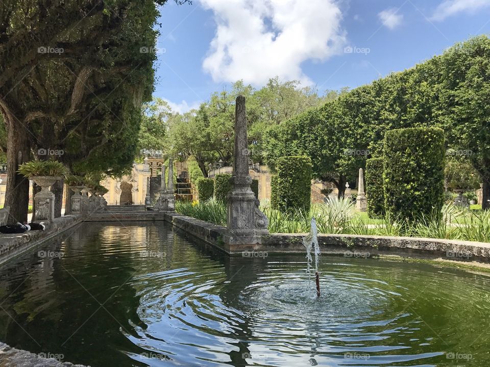 Daydreaming in the garden