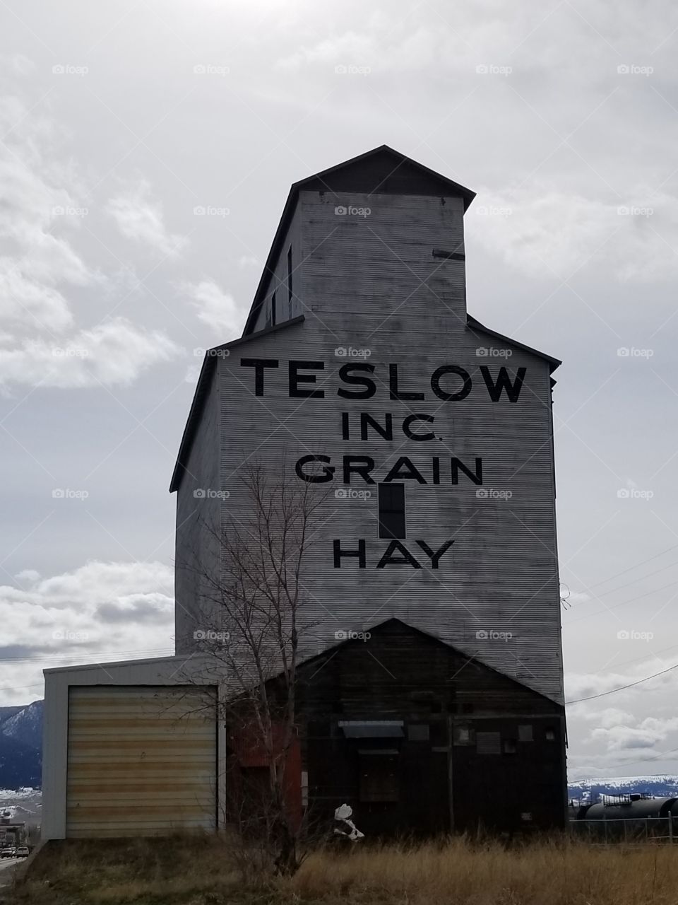 grain bin,  rural Montana, small town USA,  ranch life. farmers
