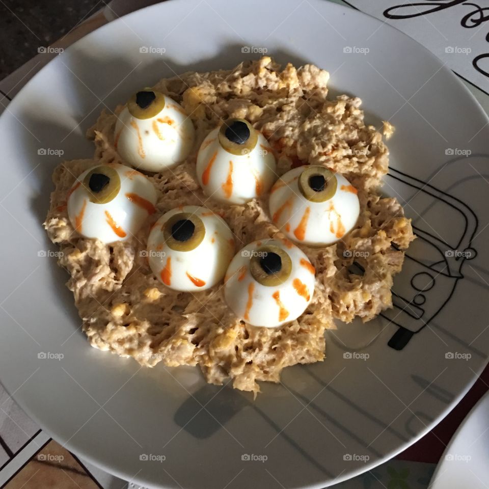 huevos Halloween
