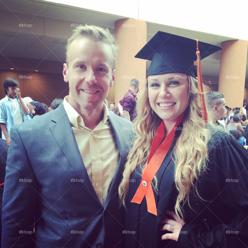 Graduation, baby sister finally did it