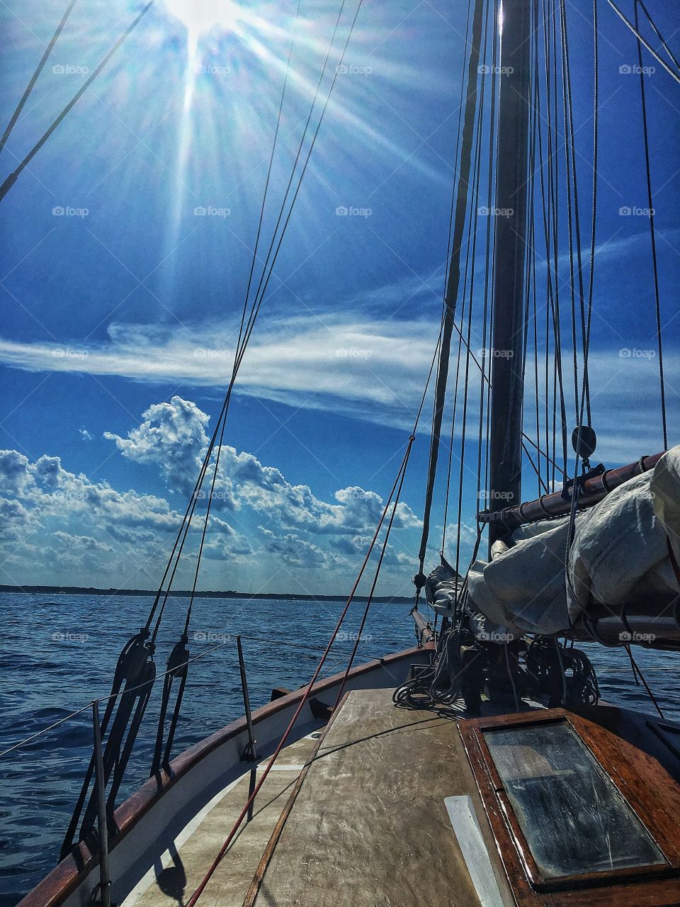 Sailing in Maine