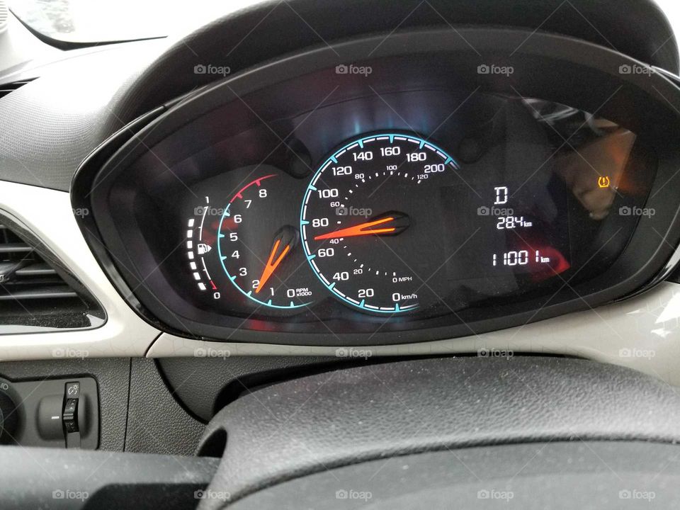 Dashboard Speedometer Odometer