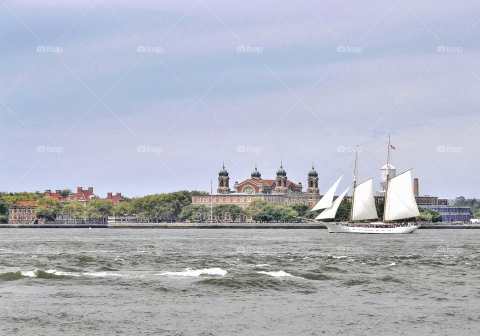 Ellis Island by zazzle com/fleetphoto