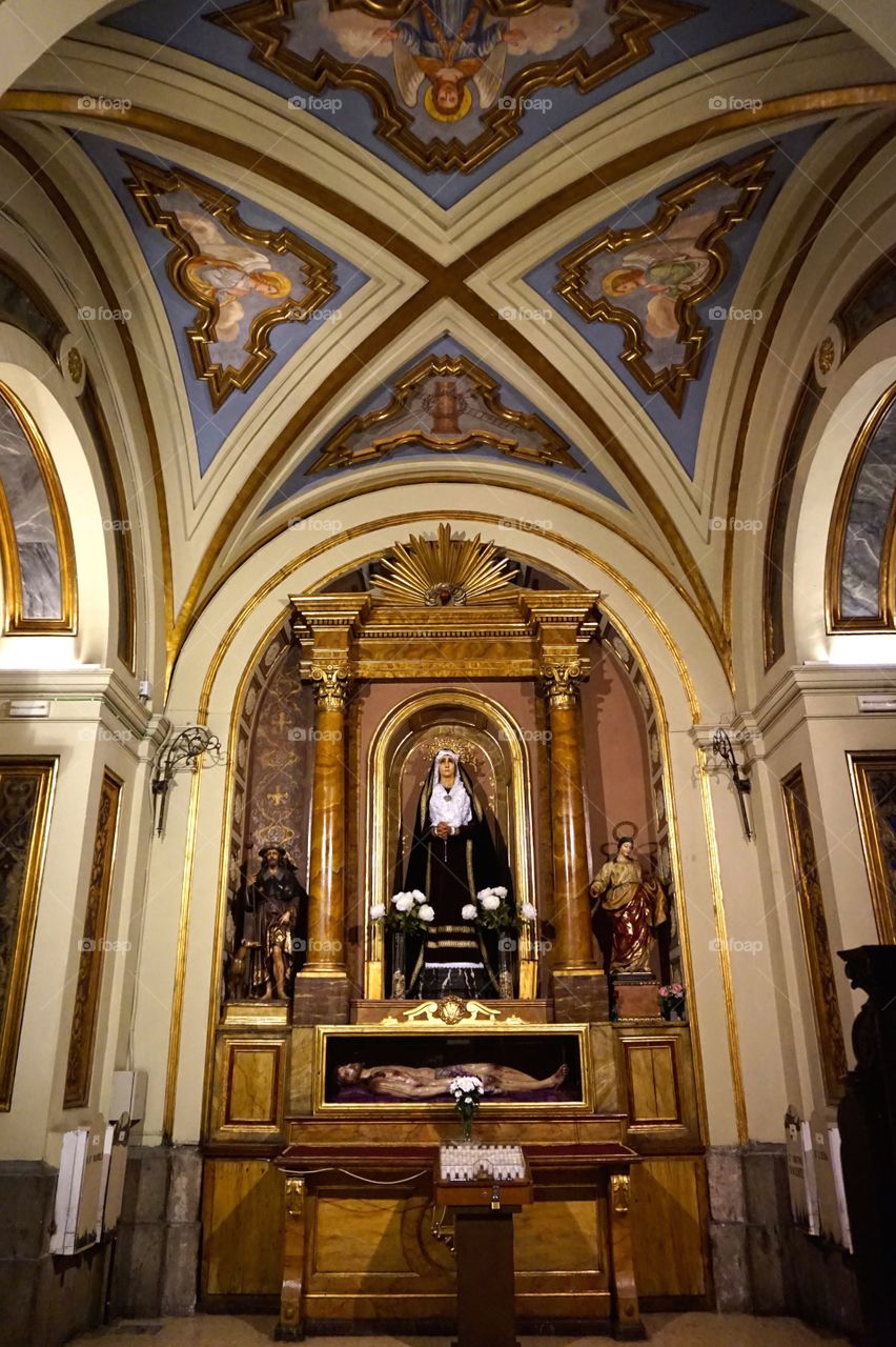 Altar at Parroquia de San José, Madrid 