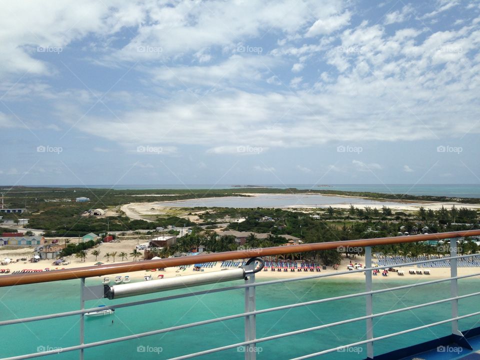 Grand Turk, the most stunning expanse of white sand beach minutes from the cruise port makes for the perfect beach day