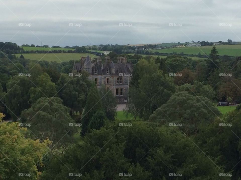 Manor. I took this picture from the top of blarney castle in Ireland 