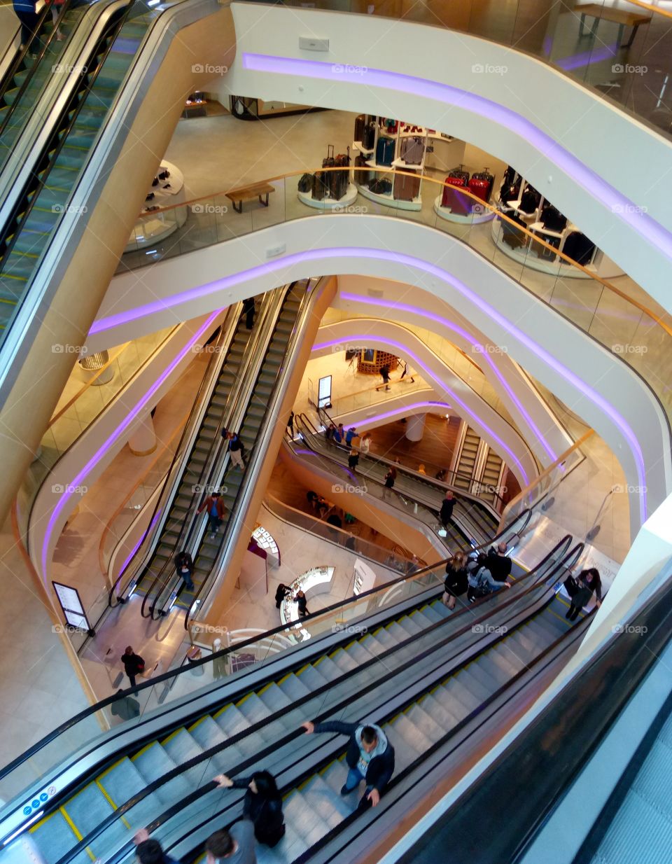 Escalator, Transportation System, Step, Indoors, Business