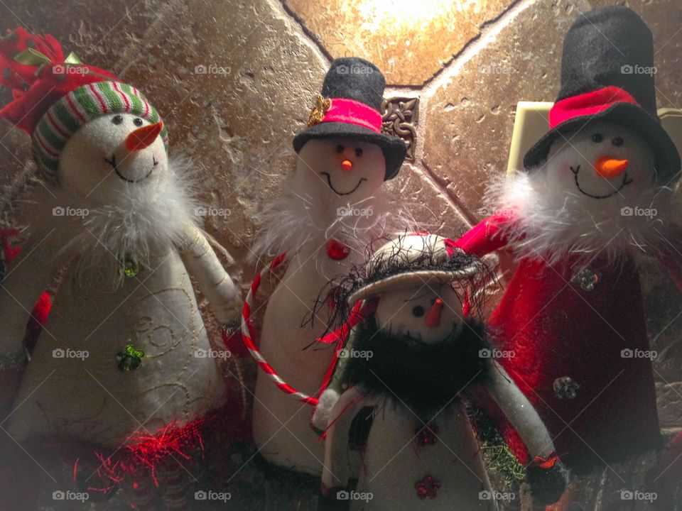 Snowman Christmas decorations