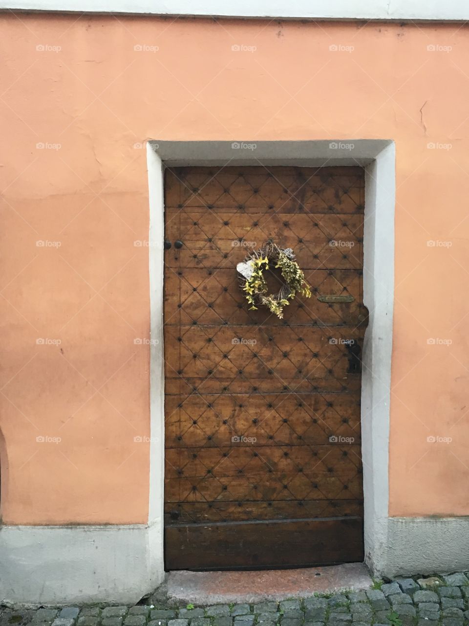 Front door in Salzburg 