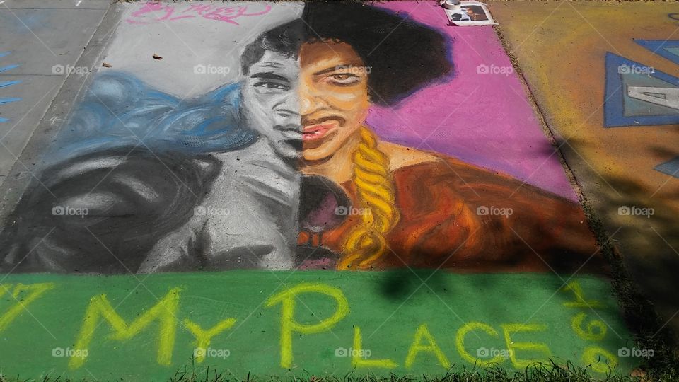 Graffiti, Painting, Art, People, Illustration