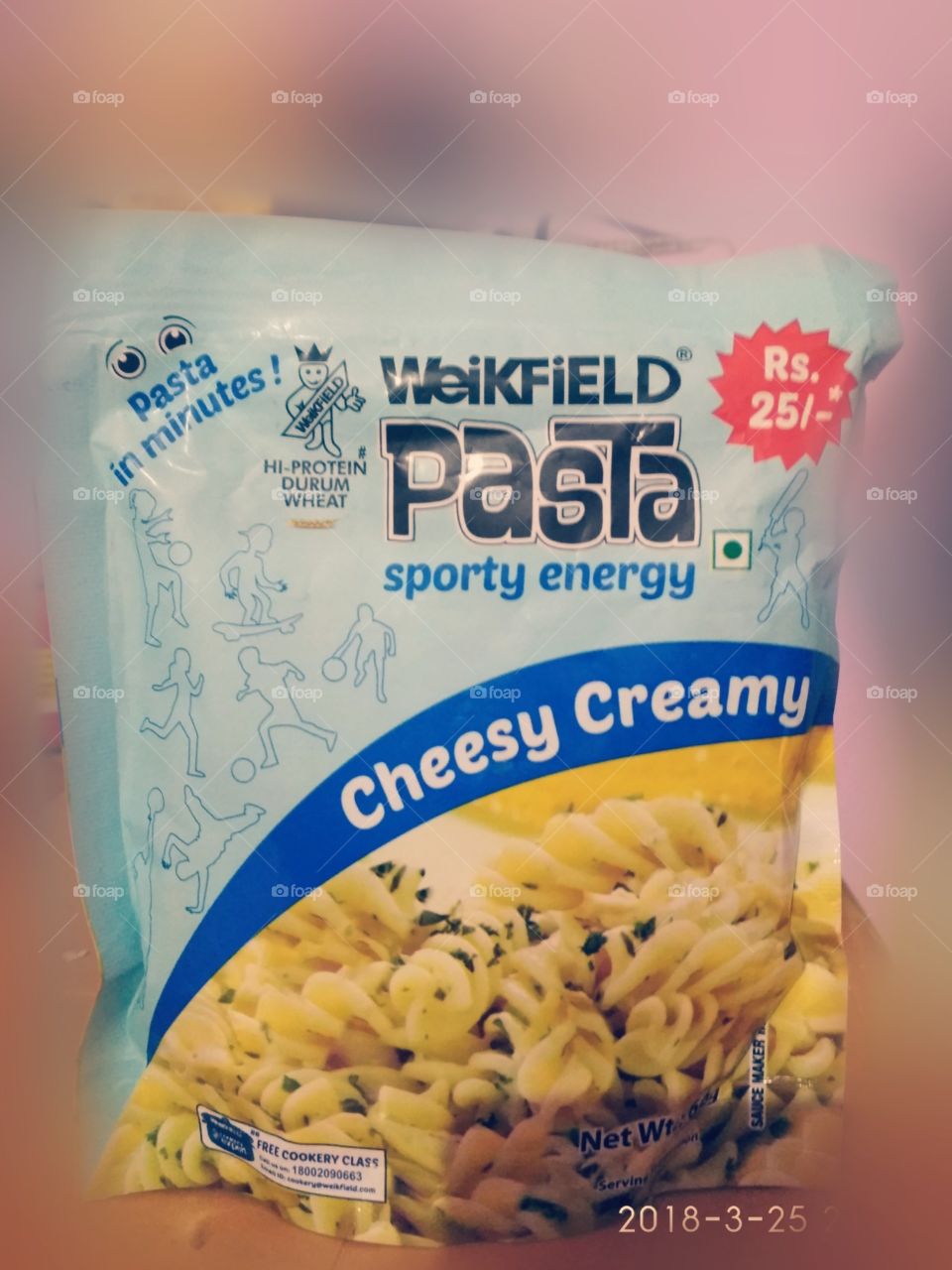 first time eating pasta..