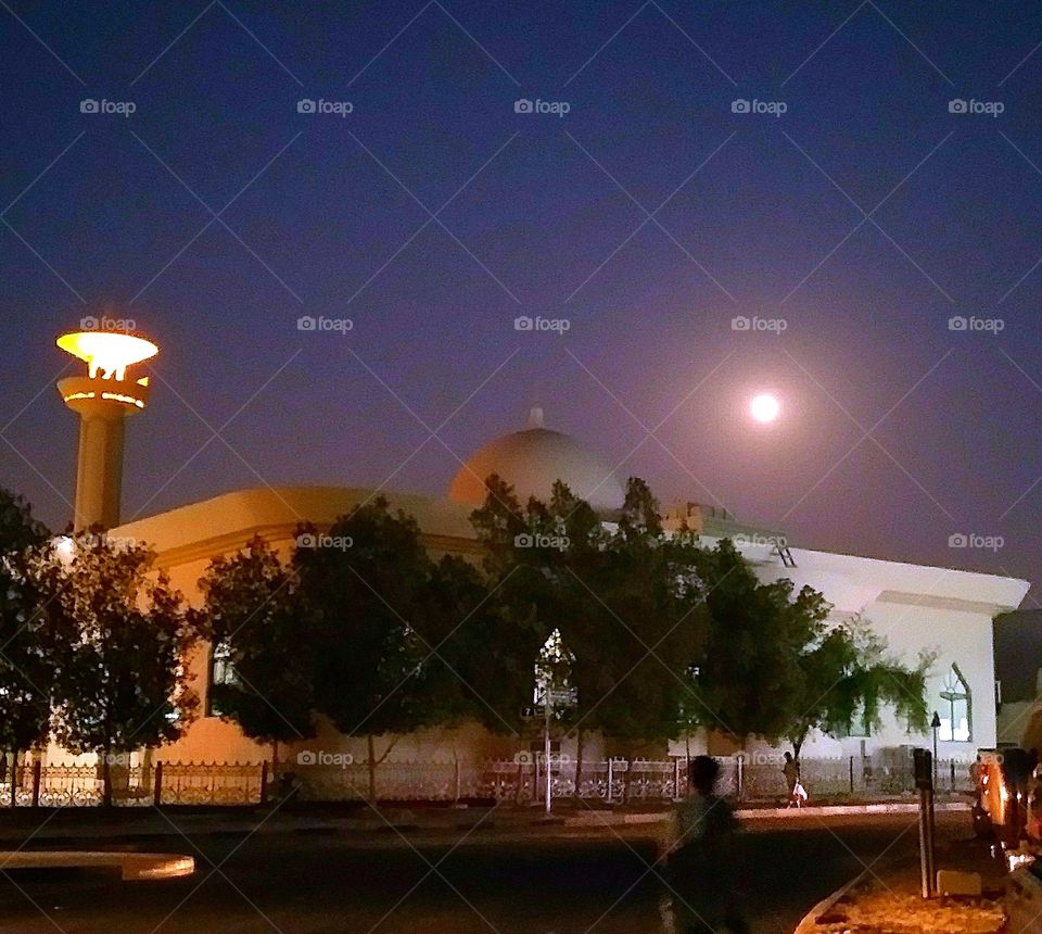 moon light mosque