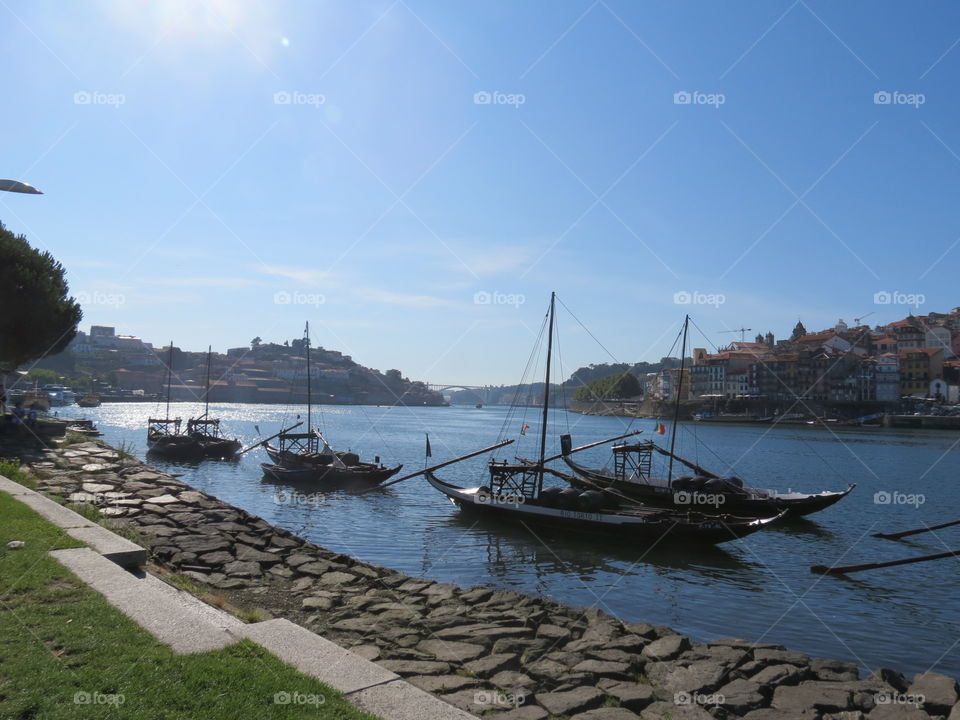 The douro in Porto