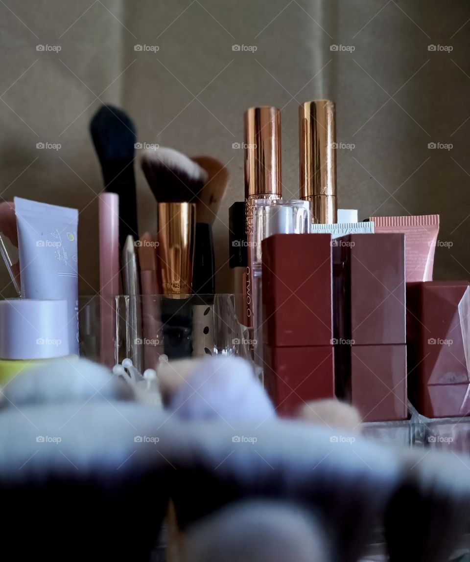 make up products close up pic