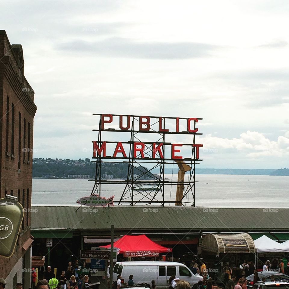 Pikes Place Market, Seattle, WA.