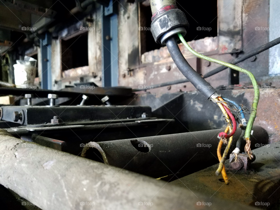 Almost like a bit of ordered chaos. Broken, pulled apart, but everything in its place