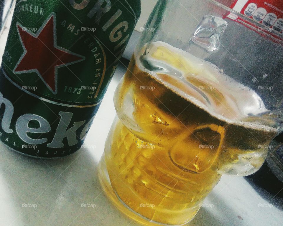 drinking skull