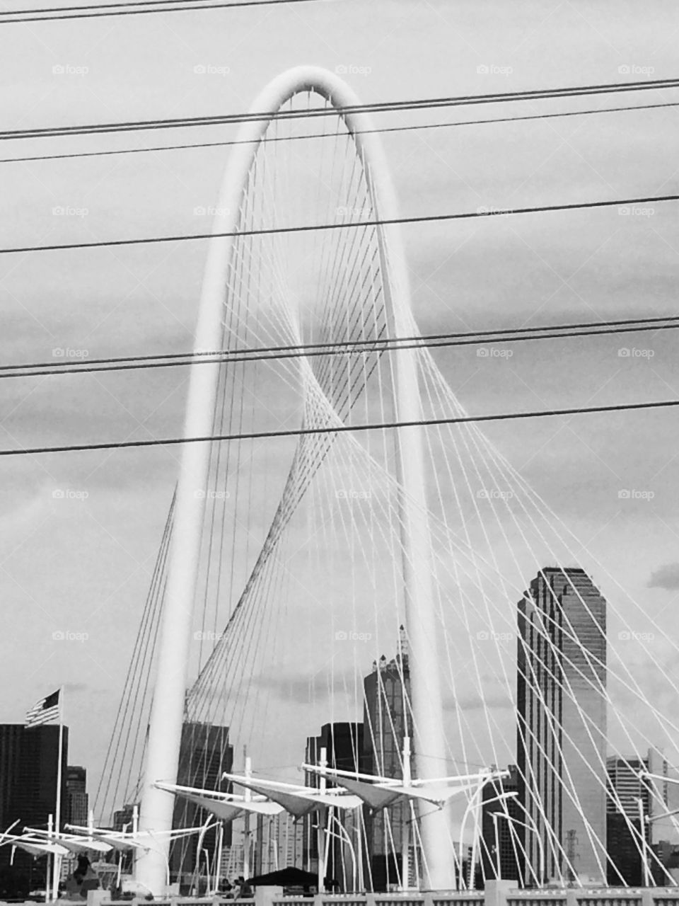 Bridge in downtown Dallas 