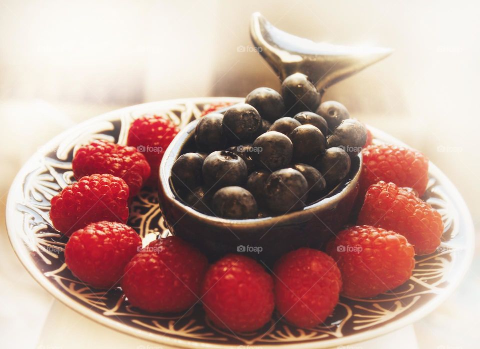 Refreshing summer berries