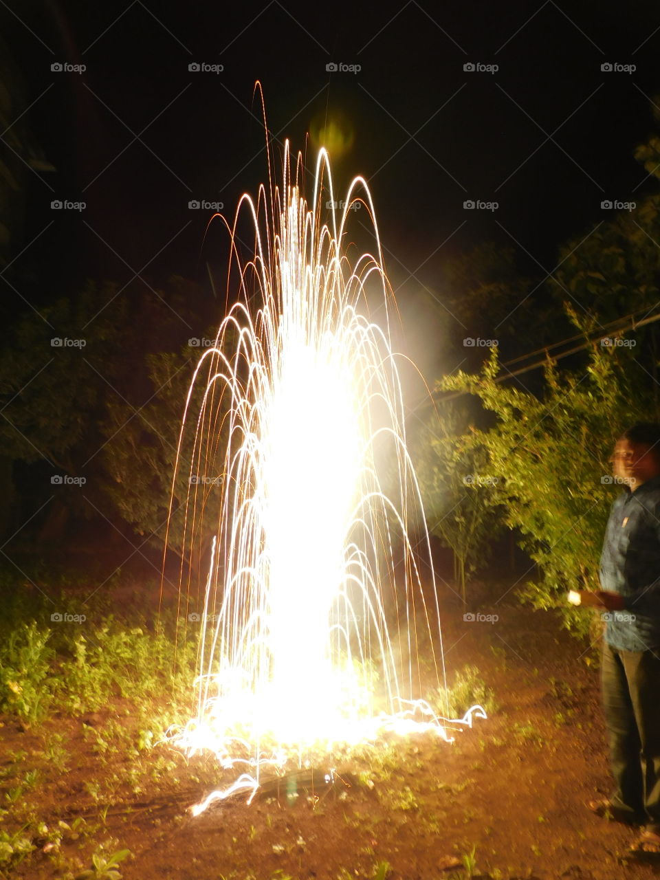 crackers or firework in  celebration of Indias biggest festival DIWALI.