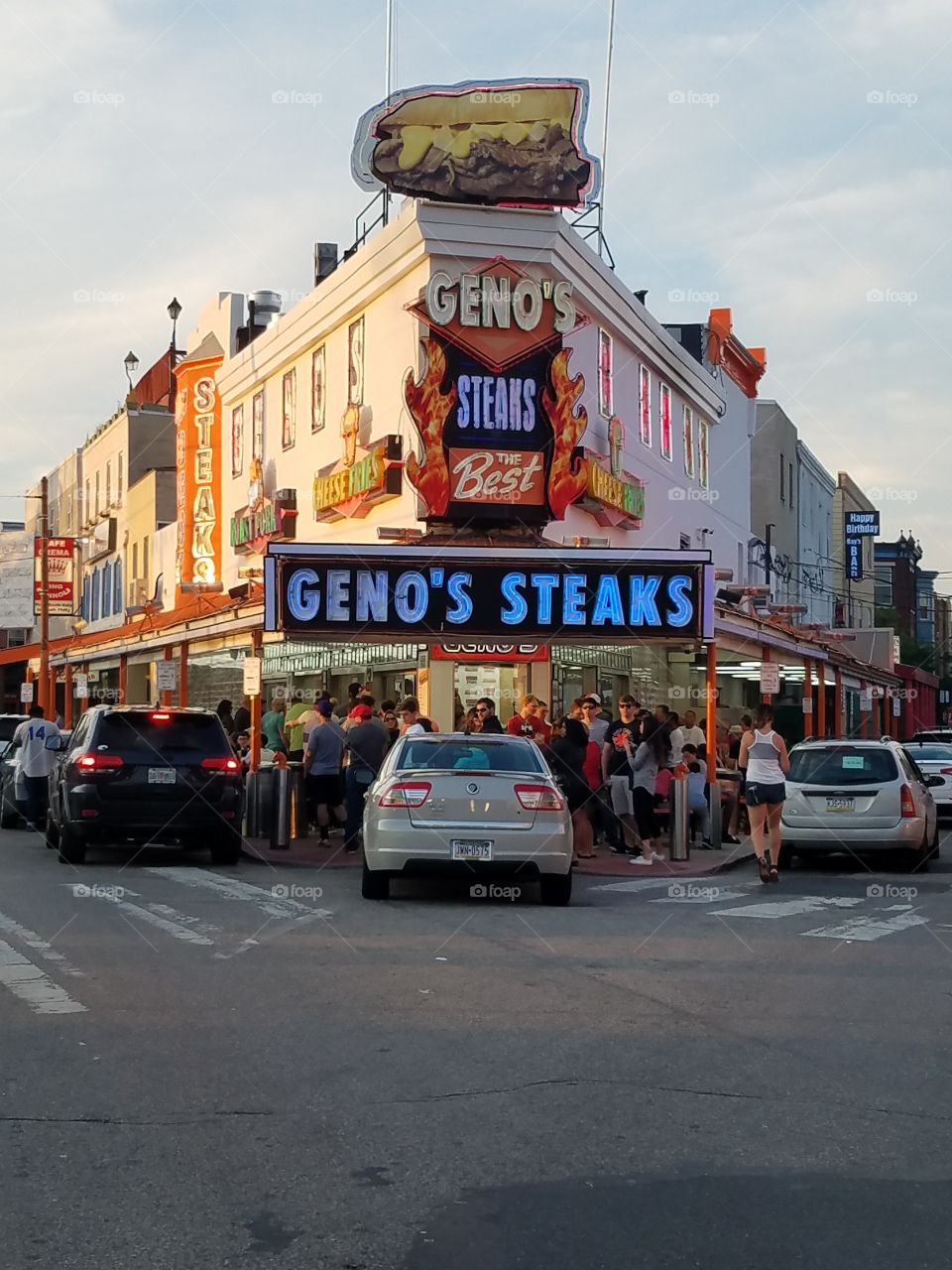 Geno's Steaks, Philadelphia PA