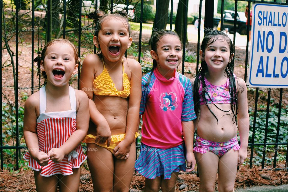 Child, Fun, Girl, Summer, People