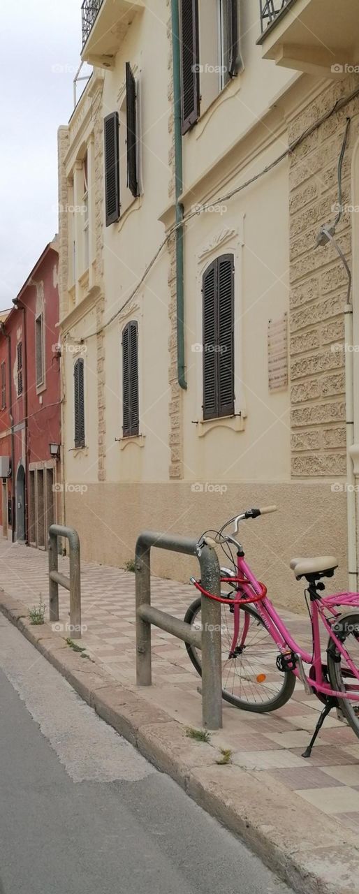 bicycle in the street