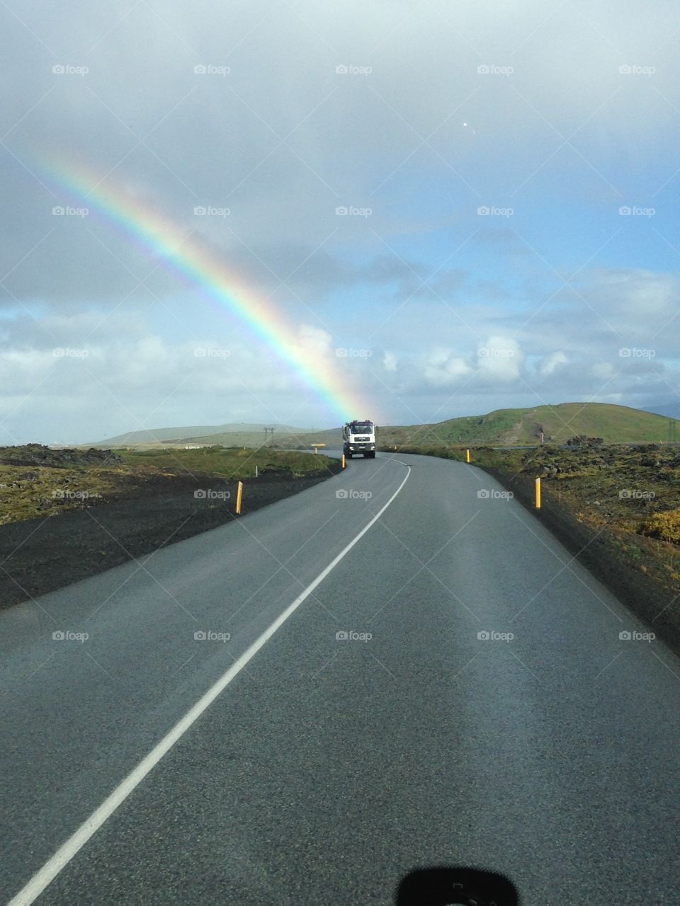 Highway rainbow