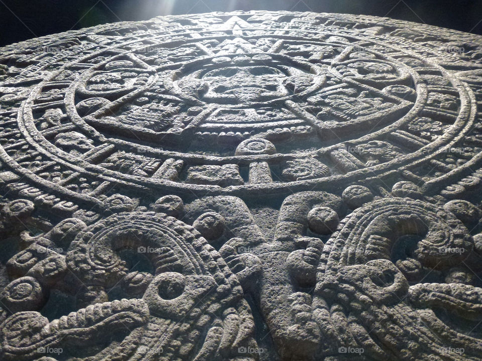 city calendar aztec méxico by gerardo