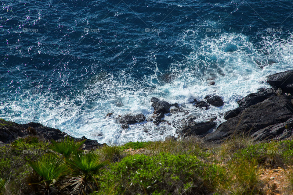 cliff travel nature ocean by romario.andreev