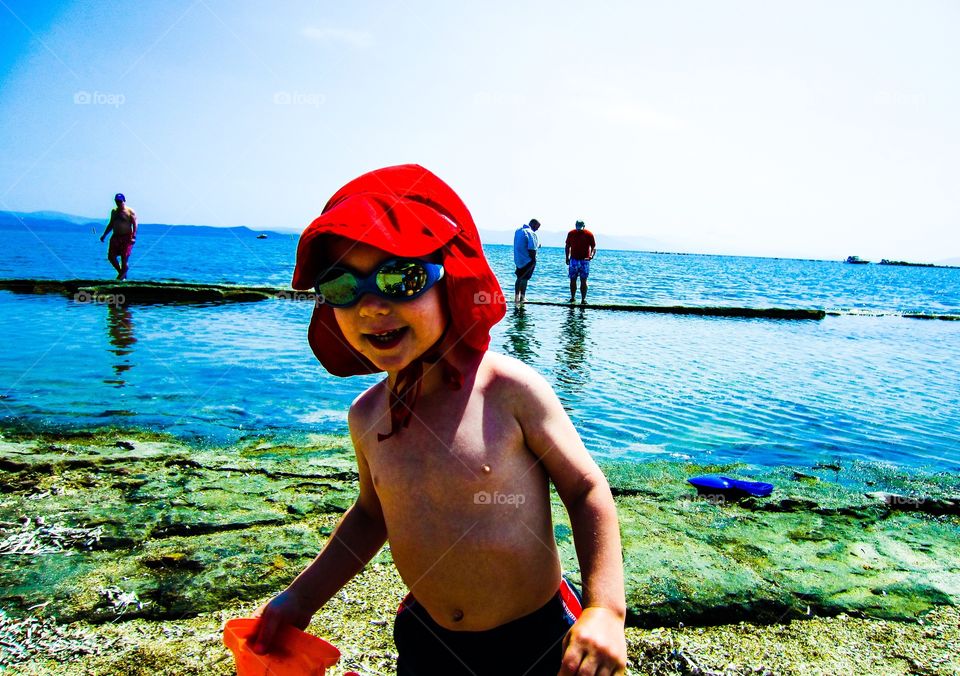 Boy at the Beach 