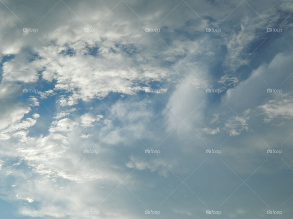 Cloud-Filled Sky