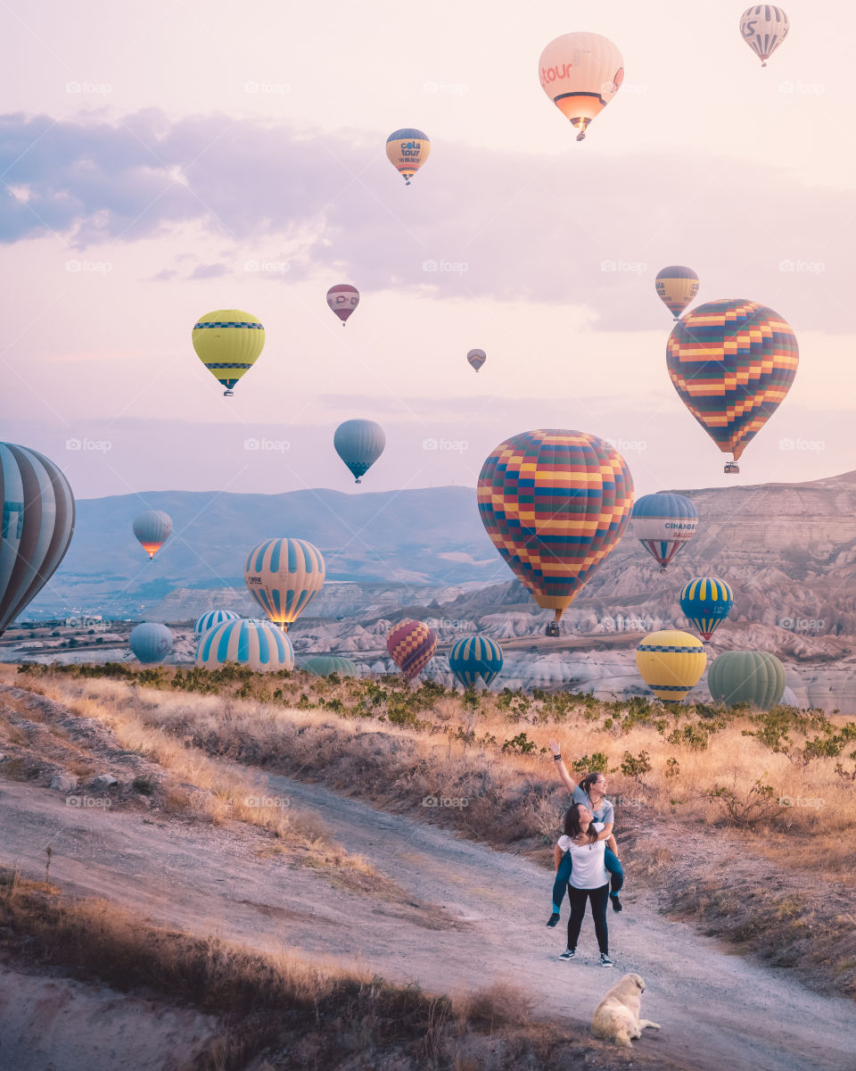 Hot air ballon Cappadocia,Turkey
