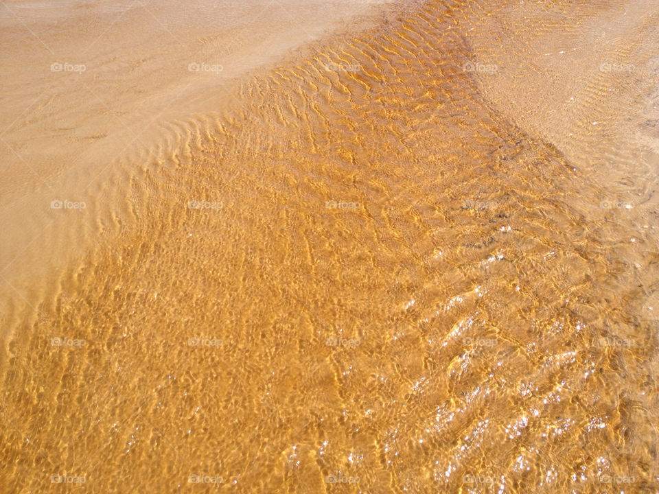 beach water ripple by dustydoo