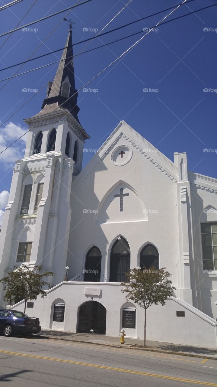 church in downtown Charleston