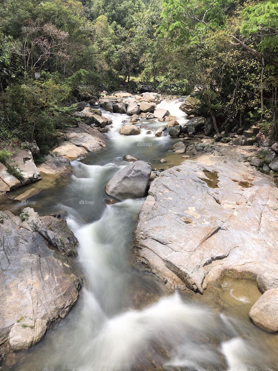 Chamang waterfalls Bentong, Pahang, Malaysia