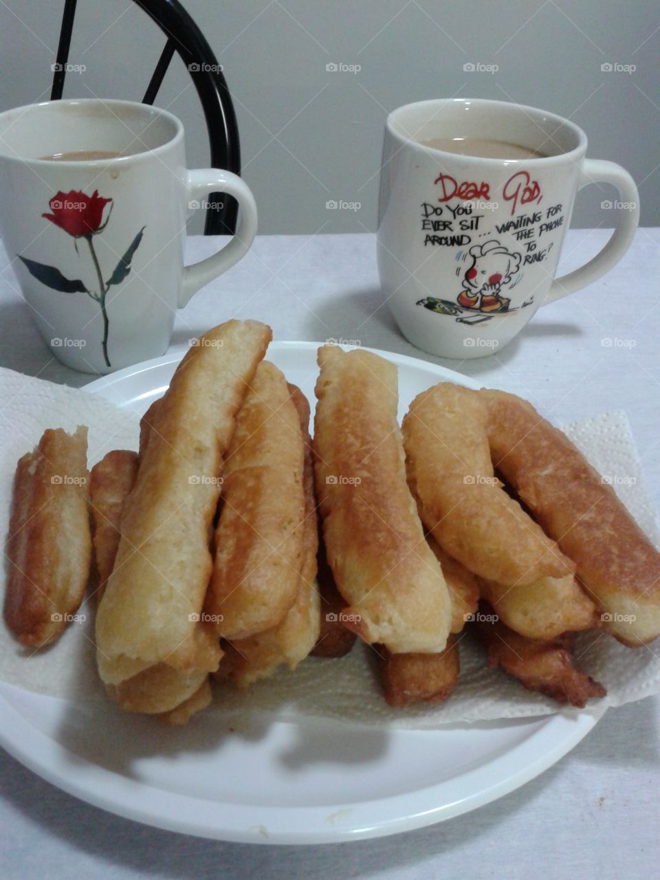 homemade Churros. I made this delicious Churros for Coffee time