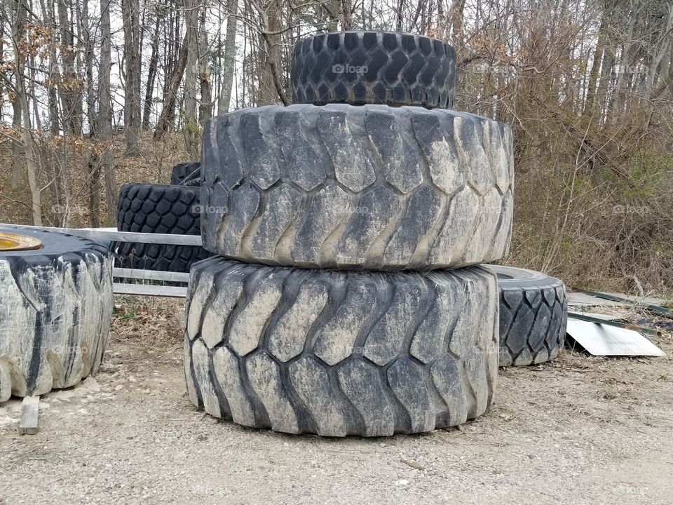 huge tires