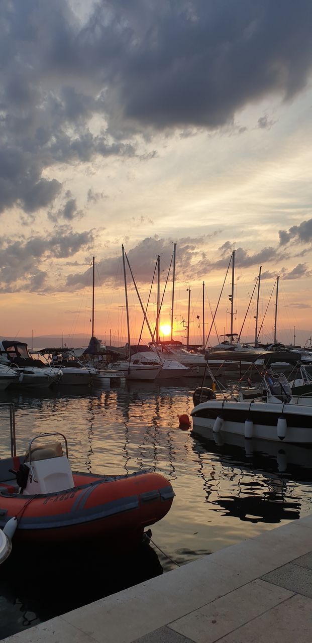 boats in marina