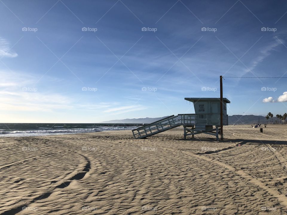 Venice Beach sunny day Los Angeles